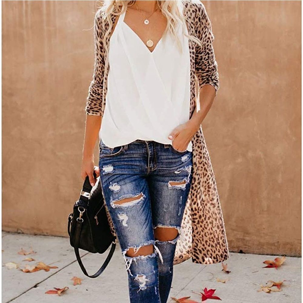 Leopard Duster Cardigan    - Picture 5 of 5